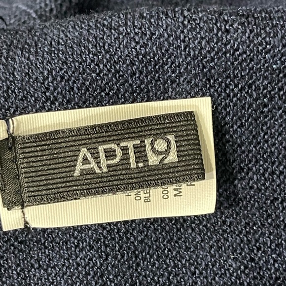 *APT.9 Women's Dark Blue Sparkly Cowl Infinity Scarf - Picture 8 of 8